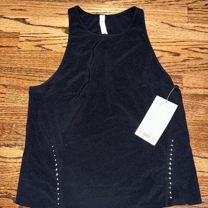 lululemon Lightweight Stretch Run Tank Size 8 Black NWT
